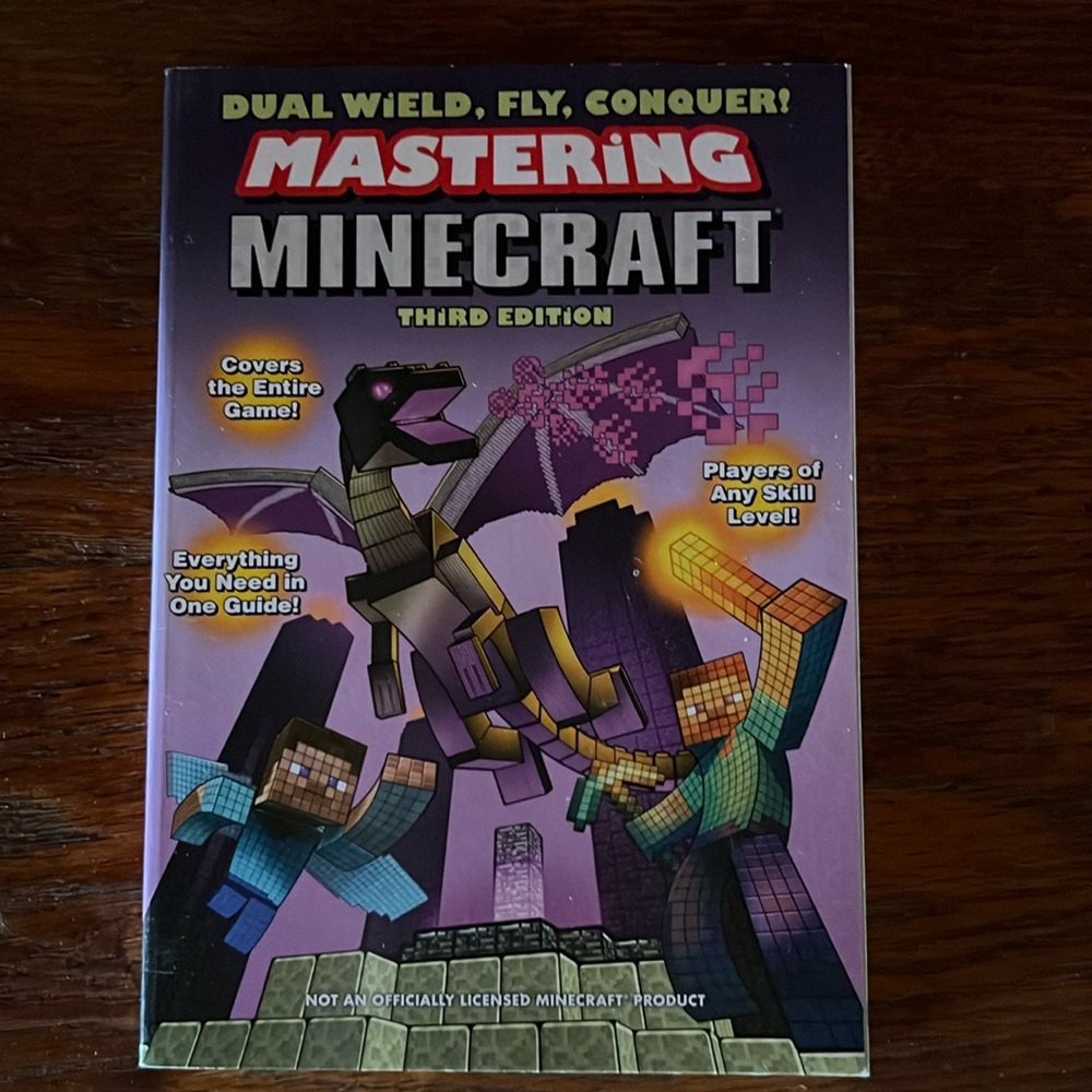 Mastering Minecraft book